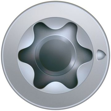 Spax Rap Kozijnschroef 7,5x150mm T-star T30 Voll.draad Wirox-verz Verz.kop (100 stuks)