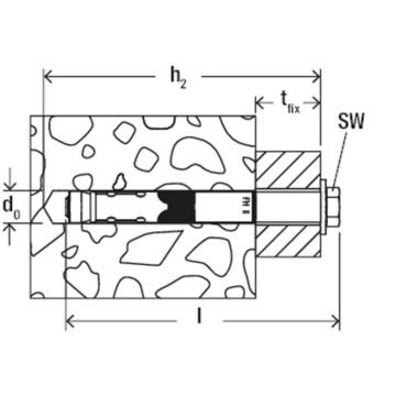 Fischer FH II 10/50 S Veiligheidsanker (50 Stuks)