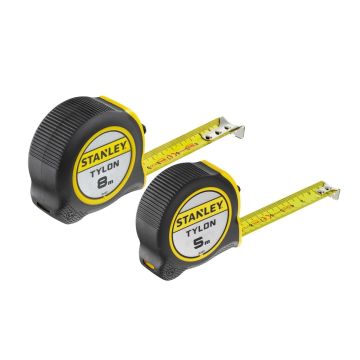 Stanley Rolbandmaat Tylon promopack 8m + 5m