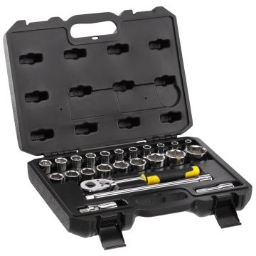 Stanley Dopsleutelset 1/2" - 24-delig
