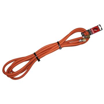 Magma Rubber Gasslang Met 2 Aansluitingen 3/8"l - 10m - Ø 6,3mm