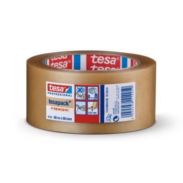 Tesa PVC verpakkingstape 50mm x 66m