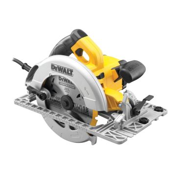 Dewalt DWE576K-QS 1600W Cirkelzaag 65mm met zaagzool voor geleiderail DWS5022