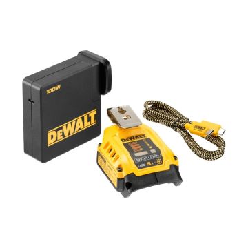 Dewalt DCB094K-QW 18V XR USB-C Laadadapter