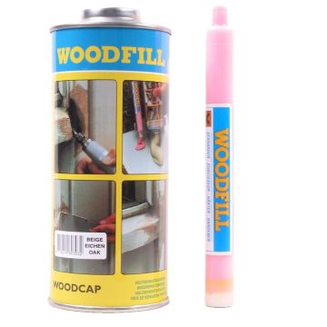Woodfill 2-Component Reparatiepasta Polyester Wit 1.2kg