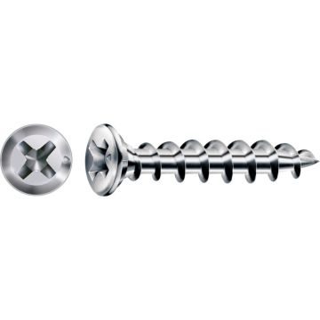 Spax Fex-ks Speciale Lenskop Remribben Kruis H2 Wirox (1000 stuks) 4,2x35mm