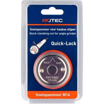 Rotec Snelspanmoer 'Quick-Lock'