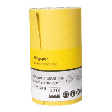 Klingspor Schuurpapier PS 30 D 115 x 5000 100