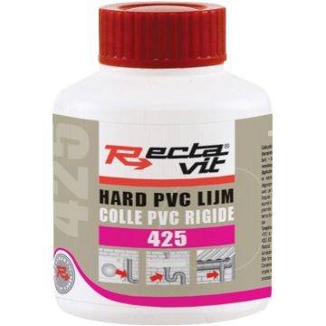Rectavit PVC - lijmen 425 Hard PVC (Transparant) - 0,25L