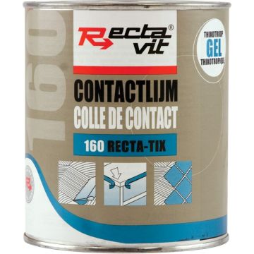 Rectavit Contactlijmen 160 RectaTix Gel (Beige/Geel) - 0,25L