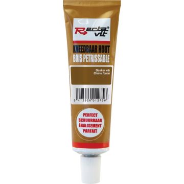 Rectavit Houtverzorging Kneedbaar Hout (Donkere eik) - 0,05L