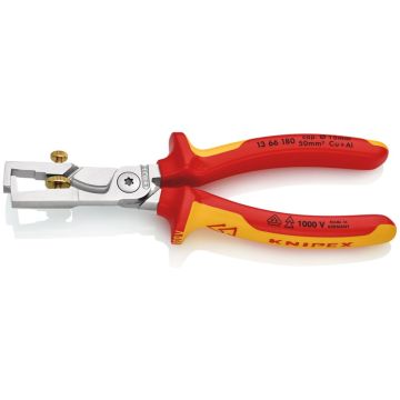 Knipex - 13 66 180 SB - StriX Afstriptang met kabelschaar