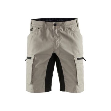 Blaklader Service shorts met stretch delen 1449 Stone/Black 