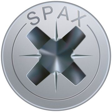 Spax Spaanplaatschroef PK PZ2 Voldraad Verzinkt 4x35mm (200 stuks)