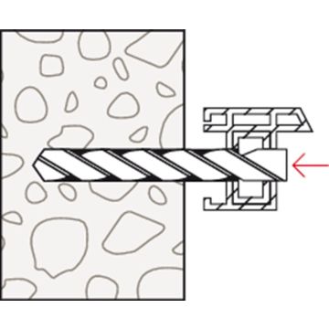 Fischer FFS 7.5X182 Tx30 Kozijnschroef (100 Stuks)