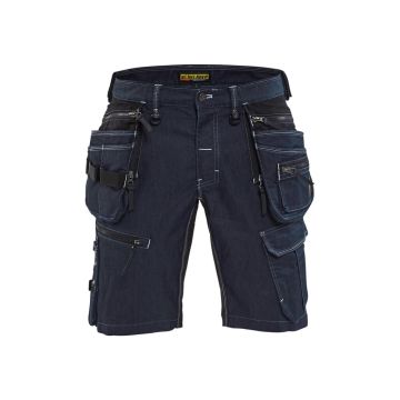 Blaklader Short denim stretch X1900 1992 Marineblauw/Zwart C52