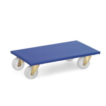 Fetra Meubelroller PROF 600 x 350 500kg rub wiel + antisliblaag (2 stuks)