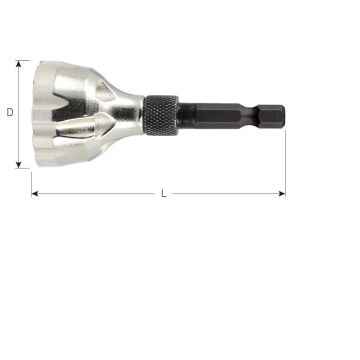 Rotec HM-Draadeind ontbramer E6,3 bereik 3-20mm