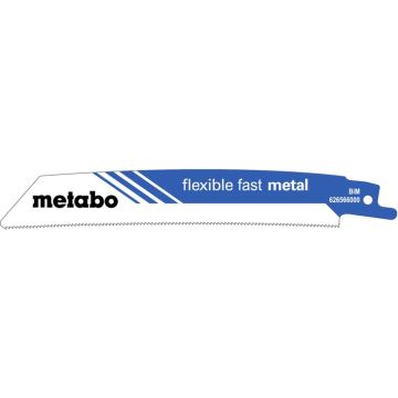Metabo 5 reciprozaagbladen flexible fast metal 150x1,1mm