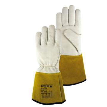 LASHANDSCHOEN WIT/BRUIN 8 M 35-436