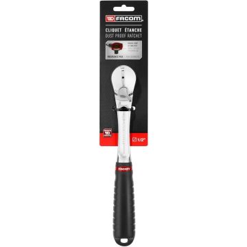 Facom Ratel Met Stofdichte Kop 1/2" - Serie L