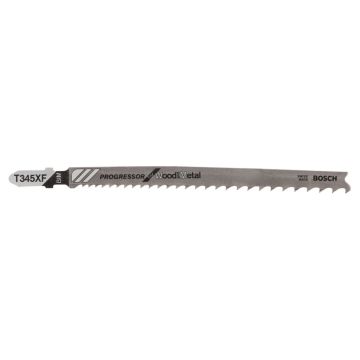 Bosch PRO Multi Material thick and thin T345XF decoupeerzaagblad. 132mm, 5-delig