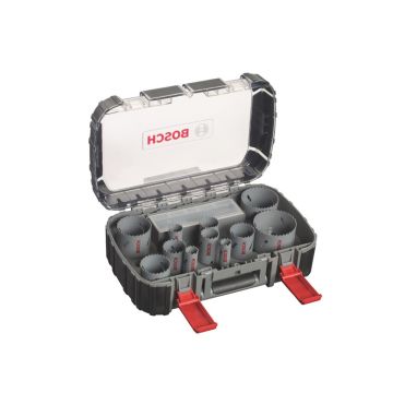 Bosch Set Klokzagen HSS Bimetaal Electricien 11-delig