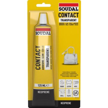 Soudal Transparante contactlijm 47A 125ml