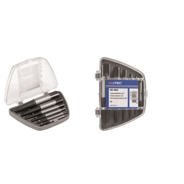 Rotec Tapeinduithalerset, 6-dlg., M3-M24 (No.1-6) in kunstst. doos