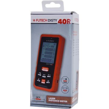 Futech Disty 40R Laser afstandsmeter Rood