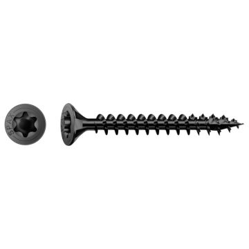 Spax Verzonken Multikop T-star Plus T20 Voldraad Zwart Verzinkt (200 stuks) 3,5x16mm