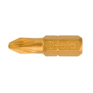 Felo Bit. TiN C 6.3 x 25mm PZ 3 (10 stuks)
