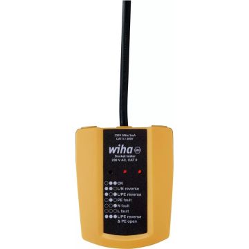 Wiha Stopcontacttester 230 V AC, CAT II