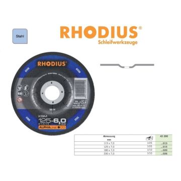 Rhodius KSM 27 230x7,0x22,23