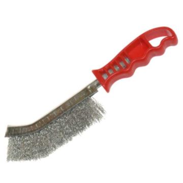 Osborn Handborstel Staal Plast.rood