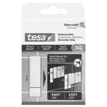 Tesa Powerstrips Tegels & Metaal 3Kg