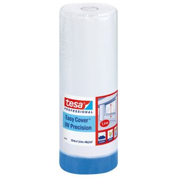 Tesa Krepp 4411 Maskeringsfolie UV met Precision Mask Outdoor 1400mm x 33m
