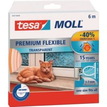 Tesa Premium Flexible Superflex Transparant 9mm x 6m