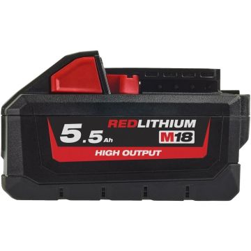 Milwaukee M18 High Output 5,5 Ah accu