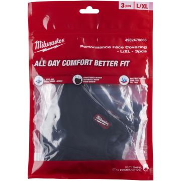 Milwaukee Mondmasker - L/XL (3 stuks)