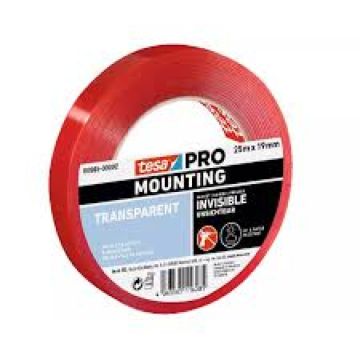 Tesa Mounting Transparent 19mm x 5m
