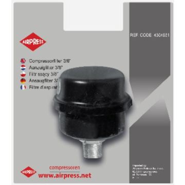 Airpress Luchtfilter 3/8" ext.