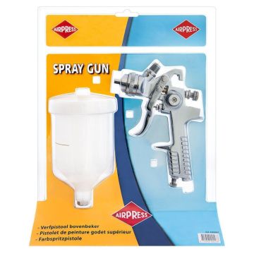 Airpress Verfspuit met bovenbeker