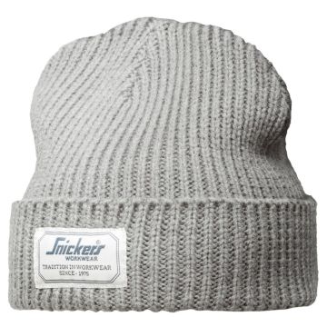 Snickers AW Vissers Beanie Maat unique Gemeleerd Grijs 90232800000
