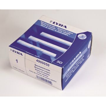 Lyra Schoolbordkrijt Wit (100 stuks)
