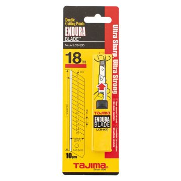Tajima Vervangmes, zonder afbreekbare segmentens - 18 mm (10 stuks)