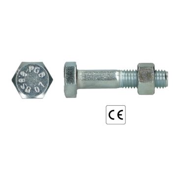 PGB SB-bout CE 8.8 EN15048 M20x70 Zn/VD
