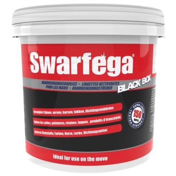 Swarfega Black Box wipes (150 stuks)
