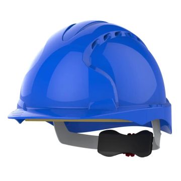 JSP Evo 3 Veiligheidshelm AJF170 Mid Geventileerd Met Draaiknop - Blauw