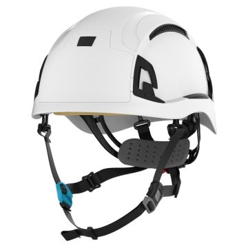 JSP Evo Alta Skyworker Veiligheidshelm - Wielratel - Geventileerd - Wit